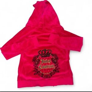 Y2K Juicy Couture Velour Hoodie